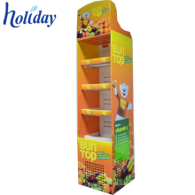 Portable Einzelhandel Karton Magazin Display Rack